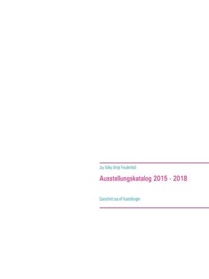 cover image of Ausstellungskatalog 2015--2018
